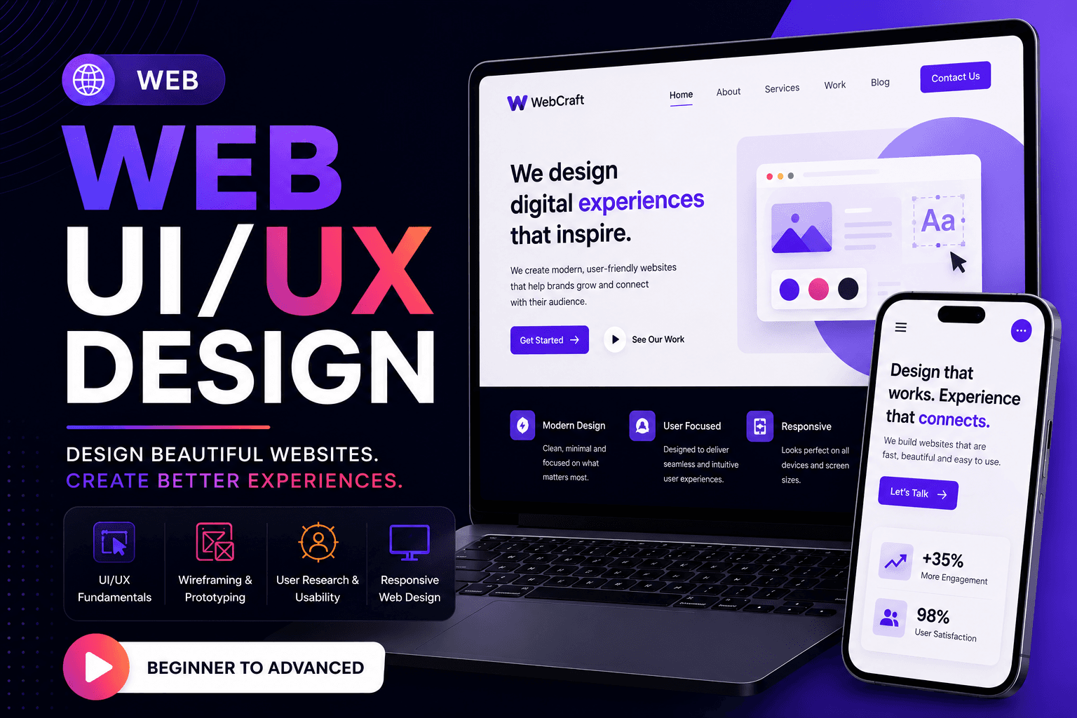 Web With Ui/UX Design